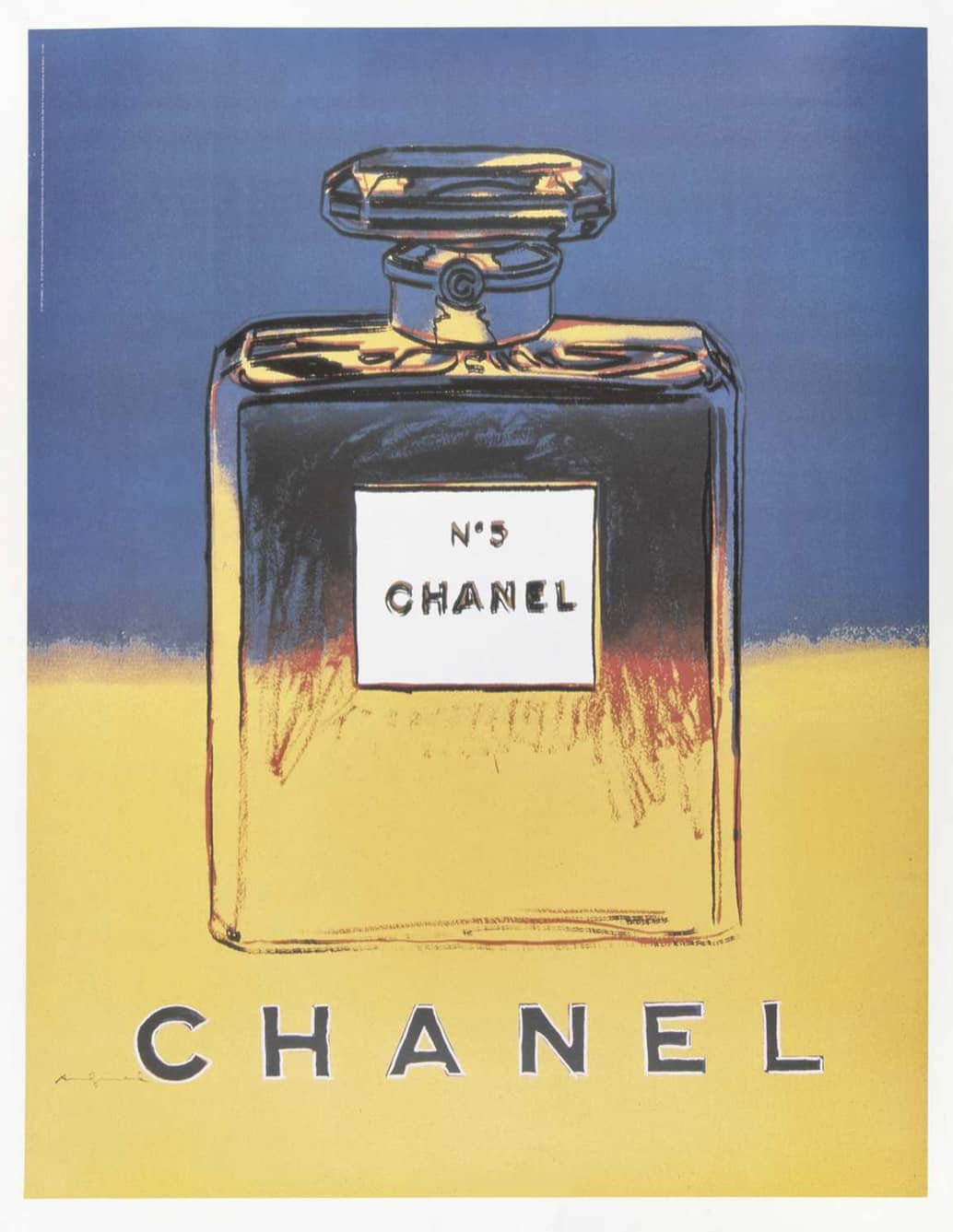 Chanel Ads Blu-Yellow
