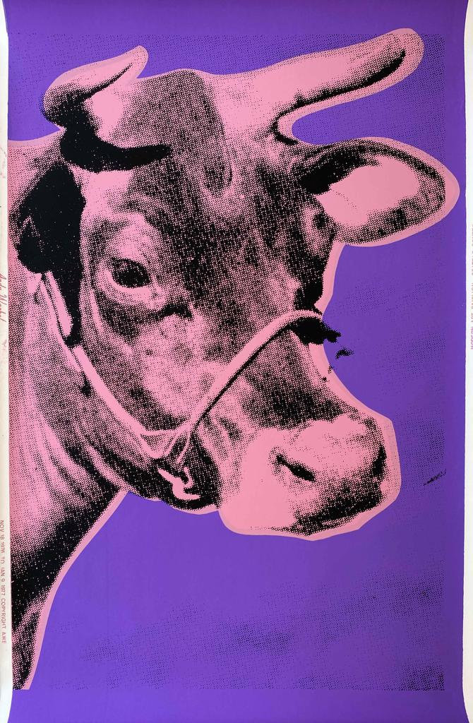 Cow 12A Authenticated Warhol