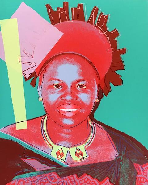 Warhol Queen Ntombi A395076