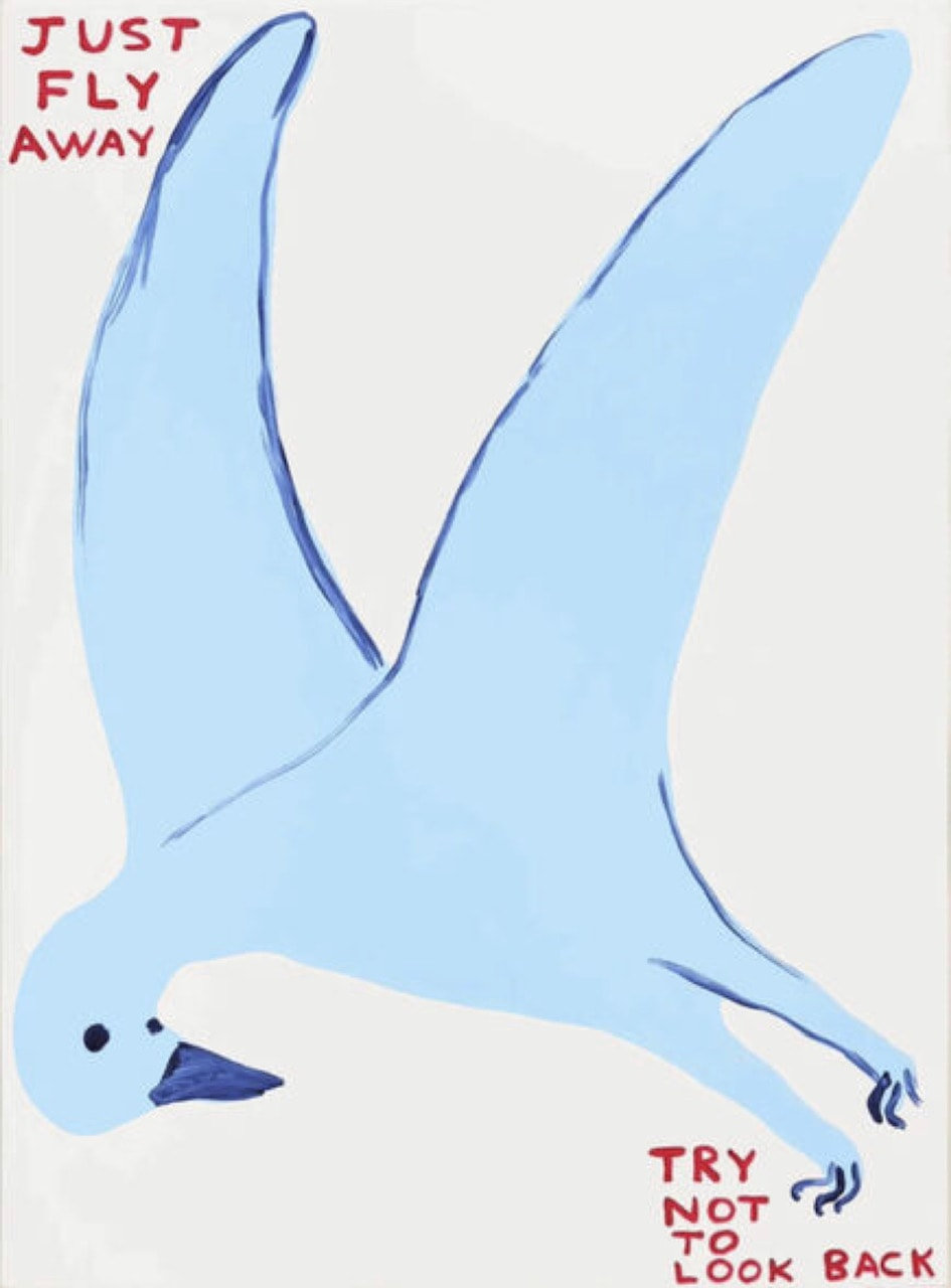 Just Fly Away Try Not To Look 