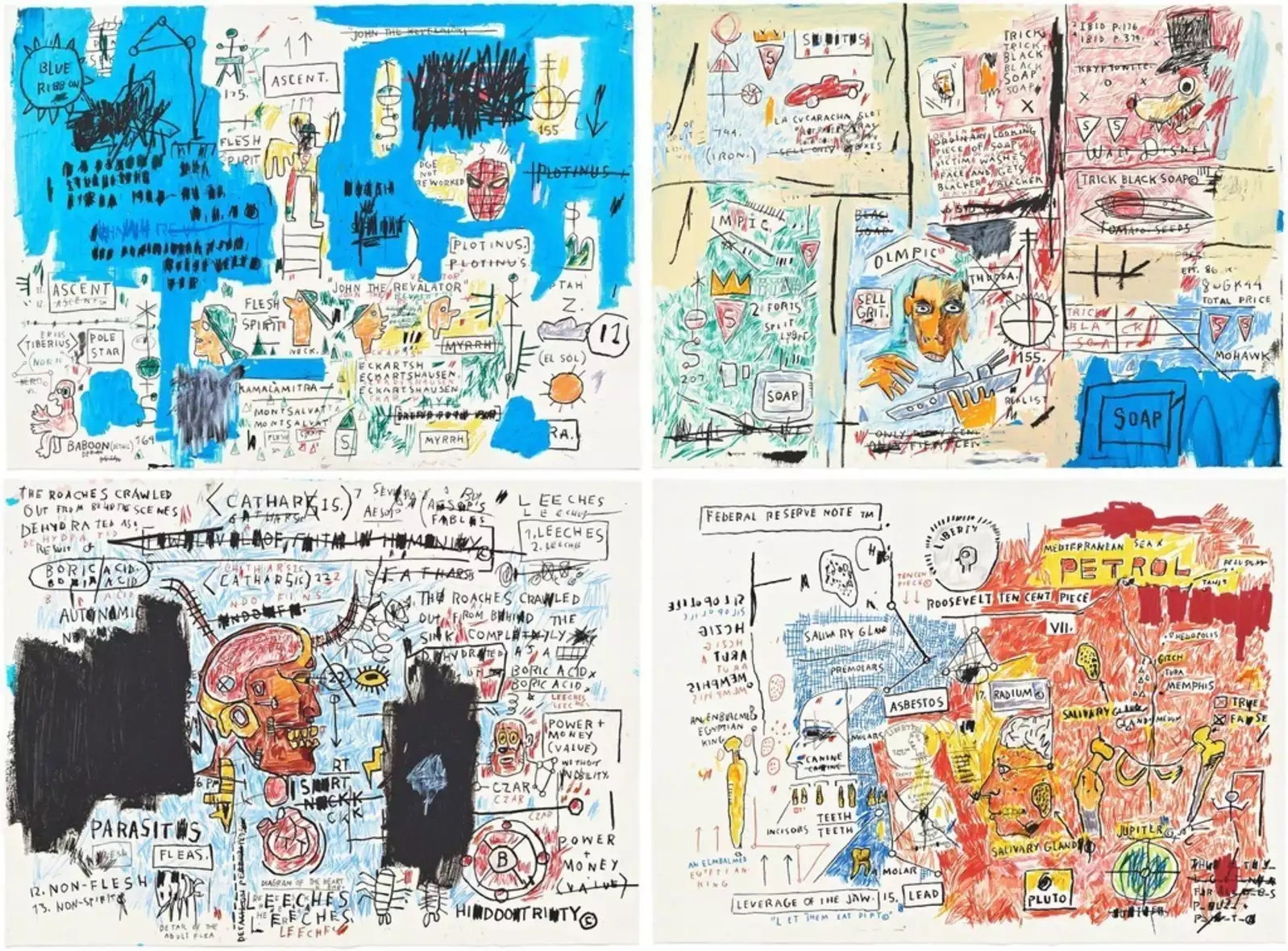 Michel Basquiat Ascent Leeches Olympus Libe