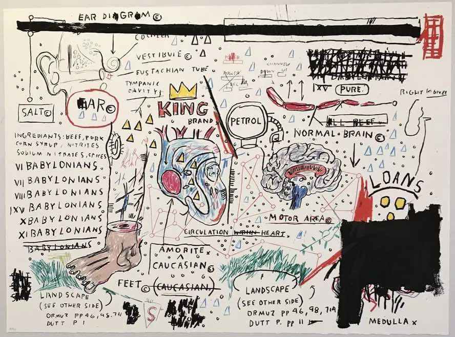 Michel Basquiat King Brand