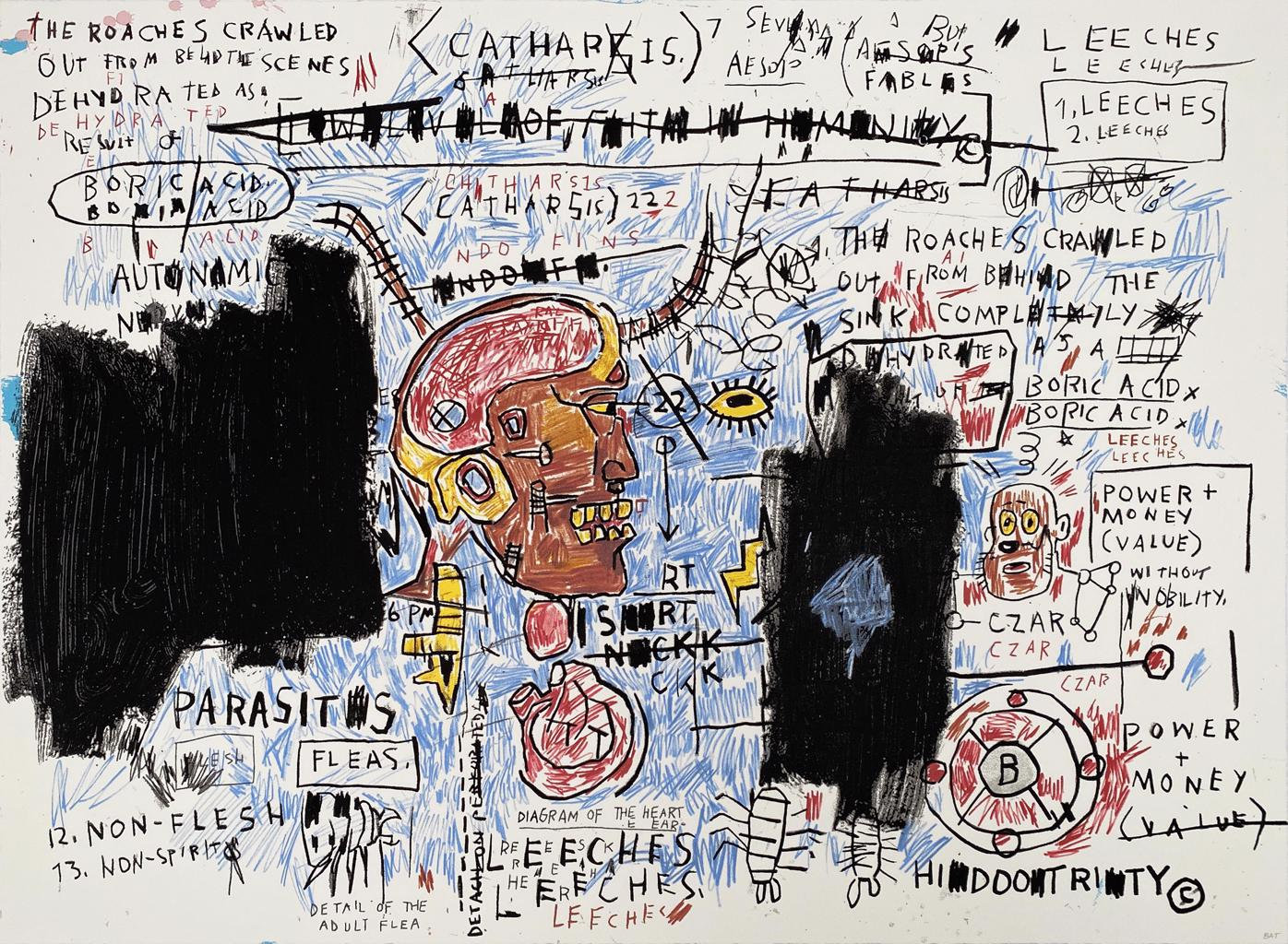Michel Basquiat Leeches