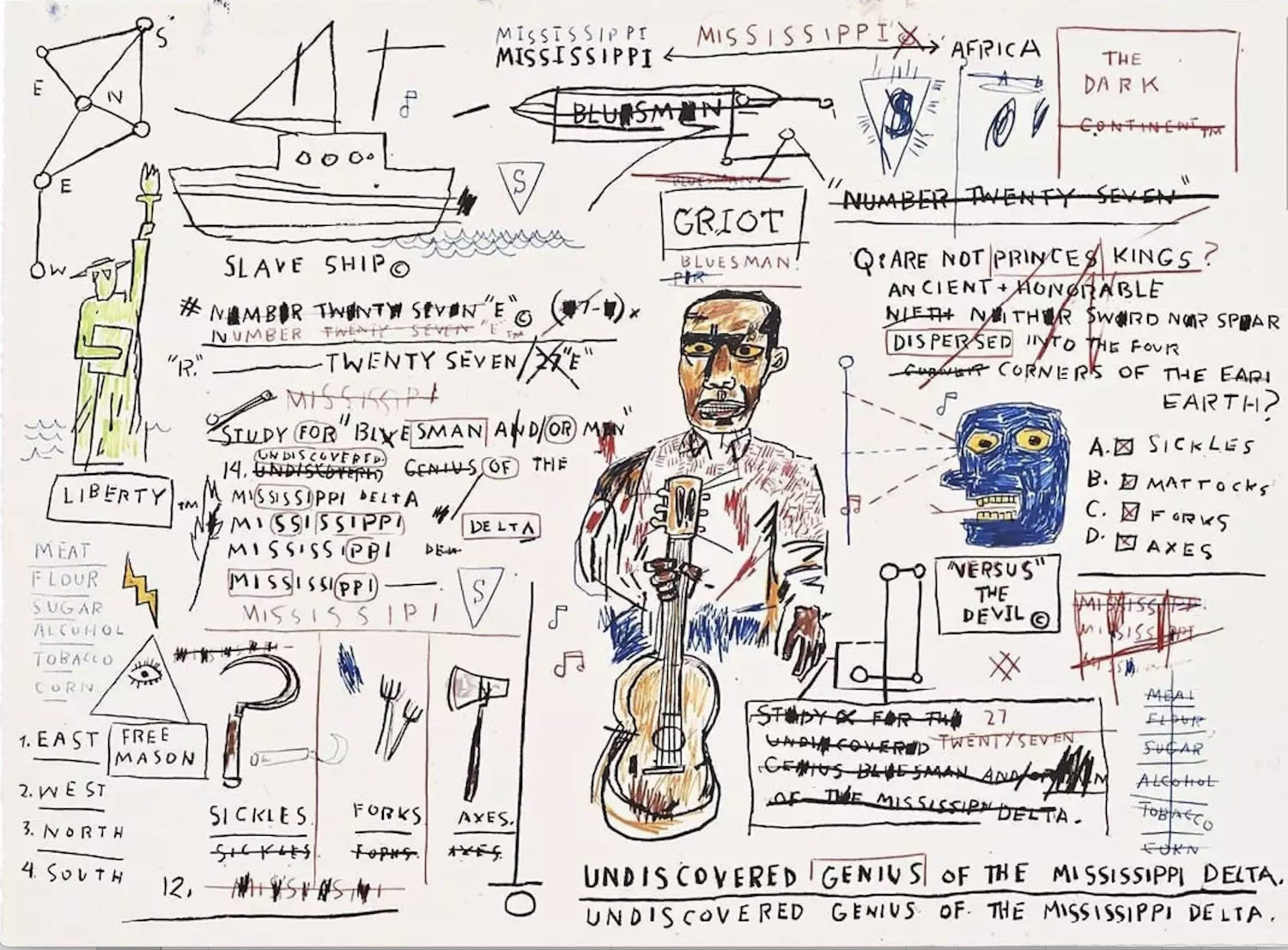 Michel Basquiat Undiscovered Genius