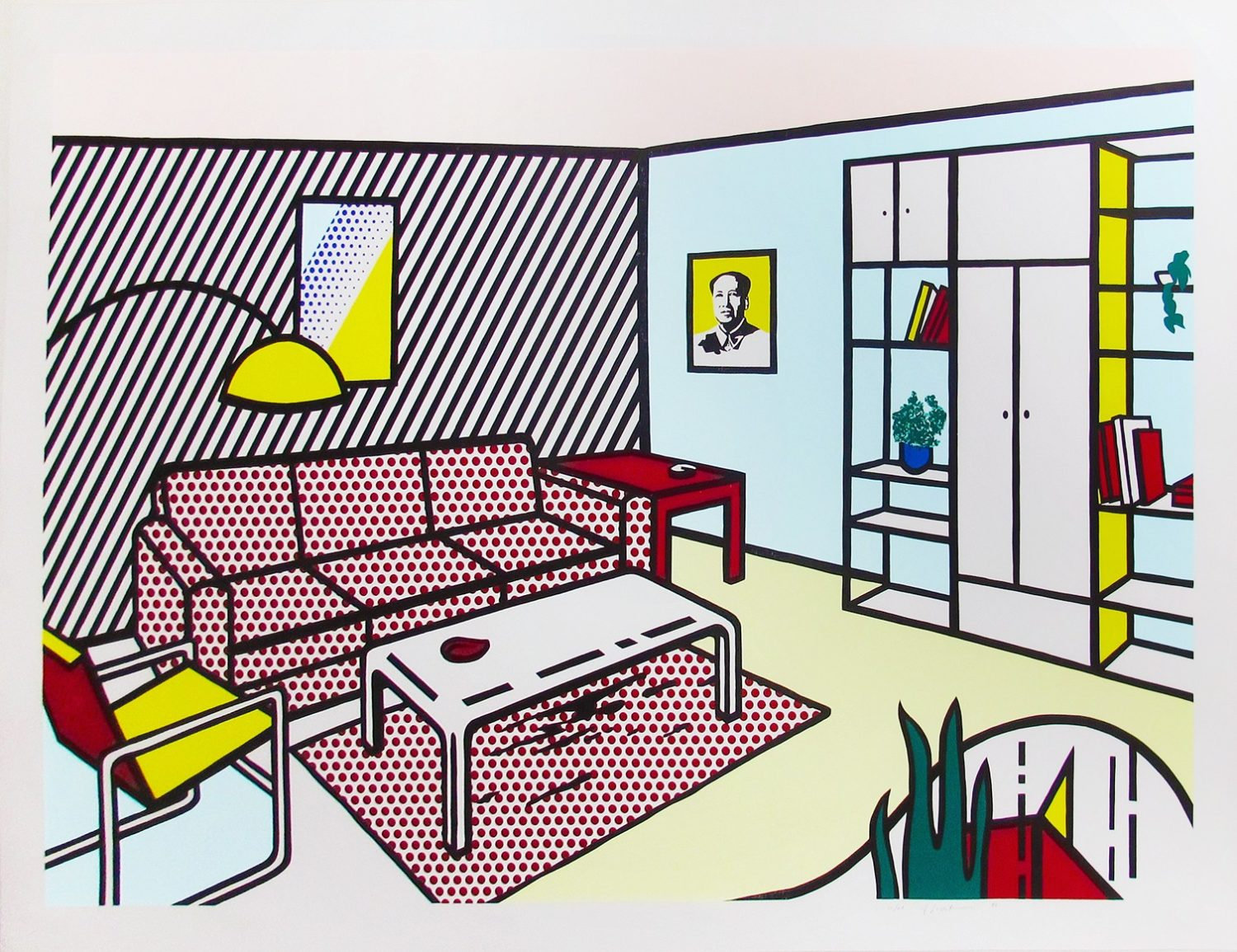 Lichtenstein Modern Room from the Interior 