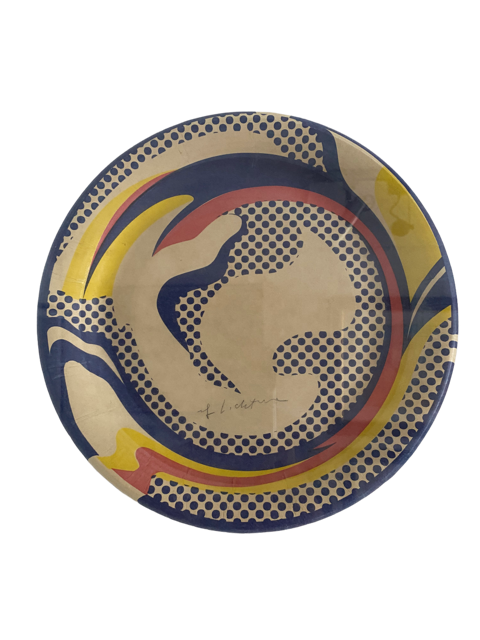 Lichtenstein Paper Plate