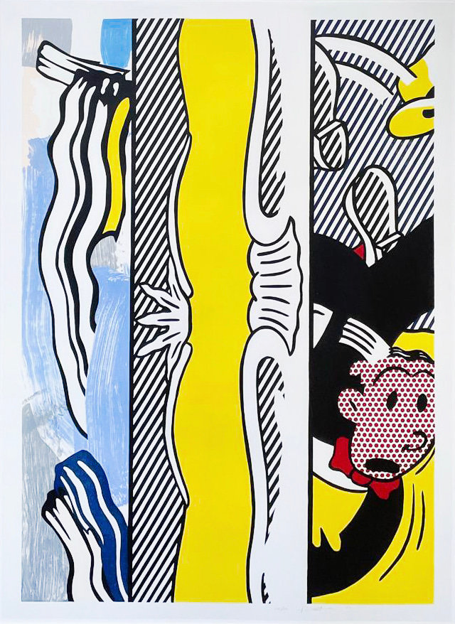 Lichtenstein Two Paintings Dagwood from t