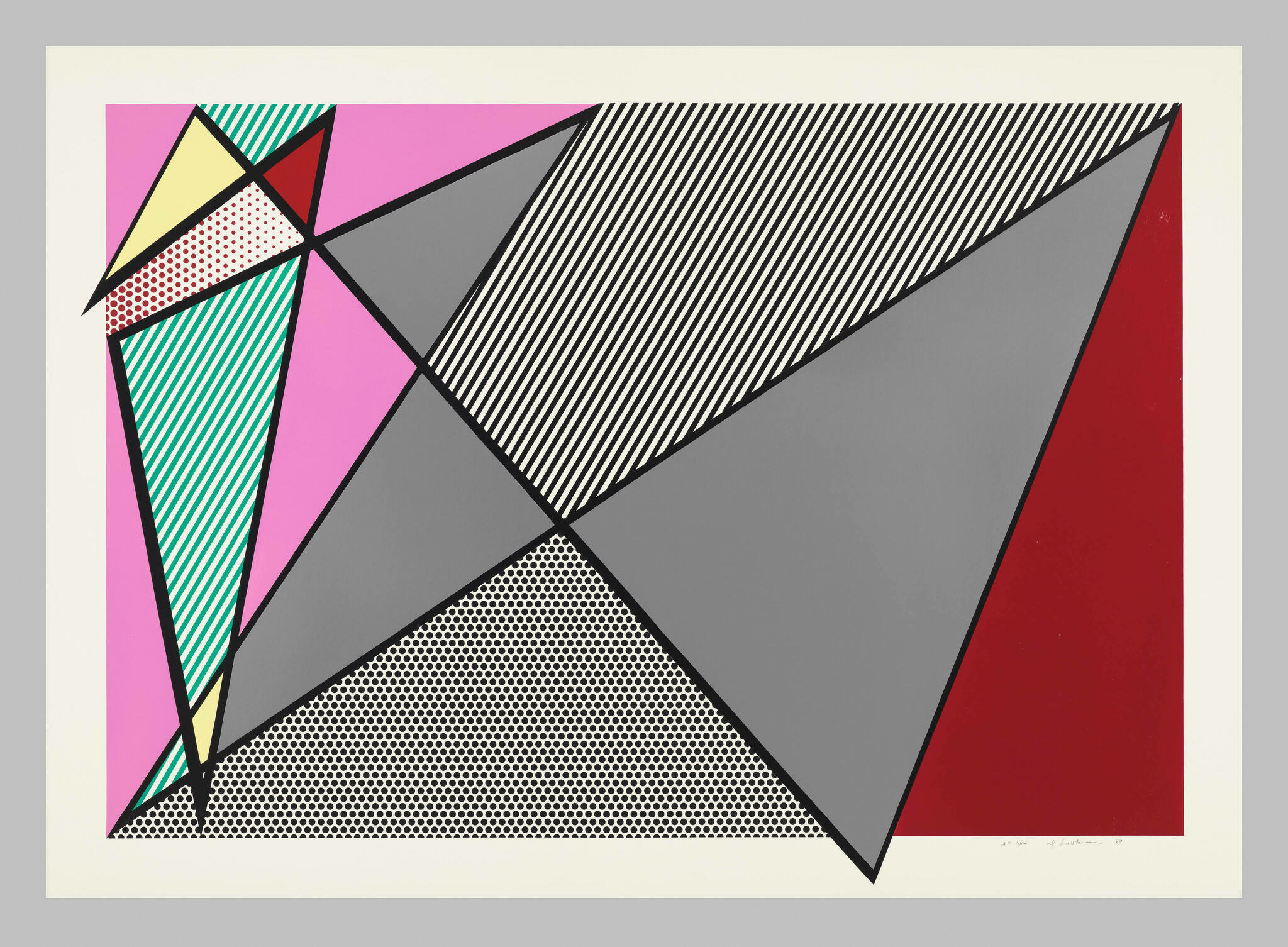 Lichtenstein imperfect Print