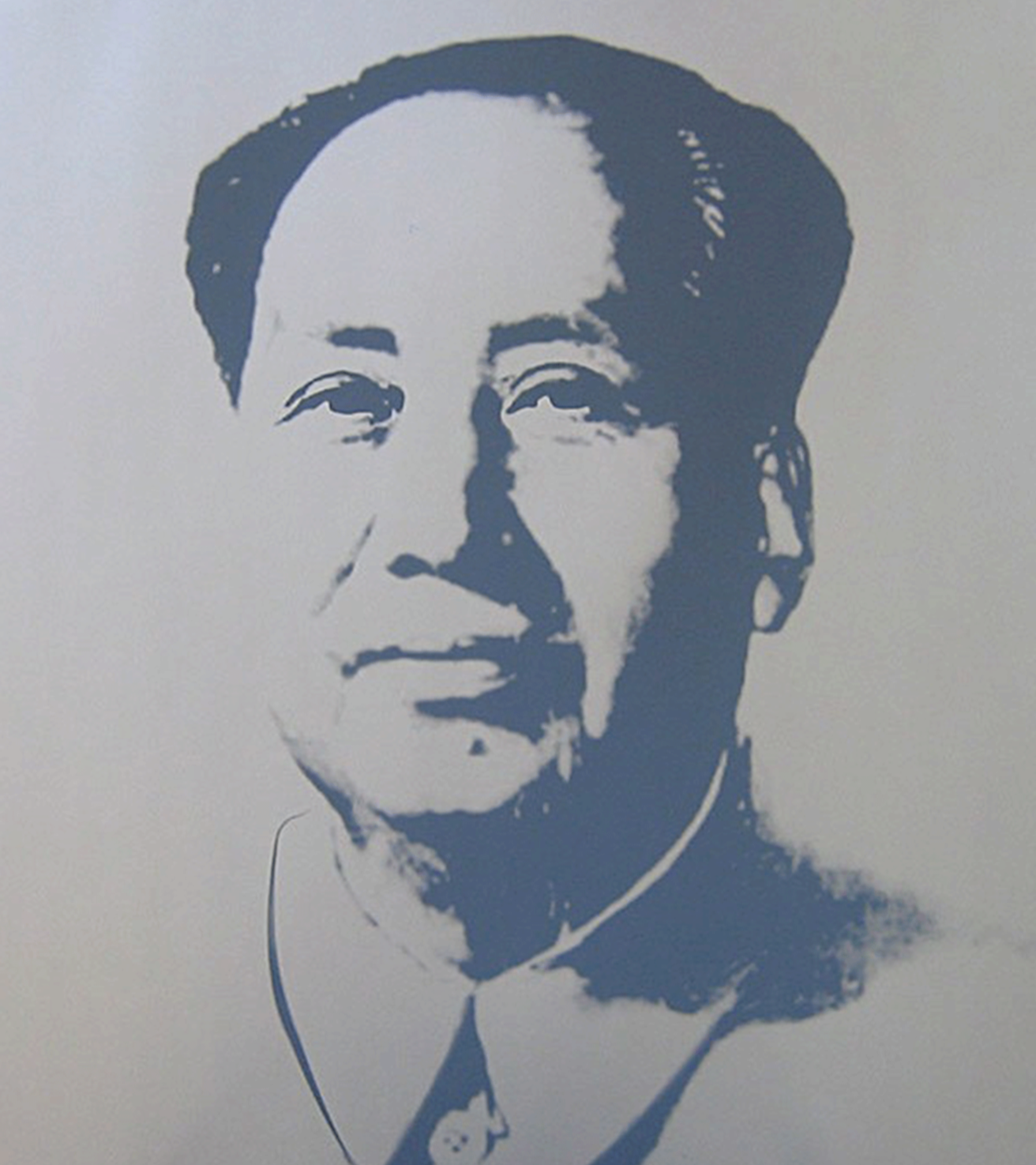 Mao — Silver (after Andy Warhol)