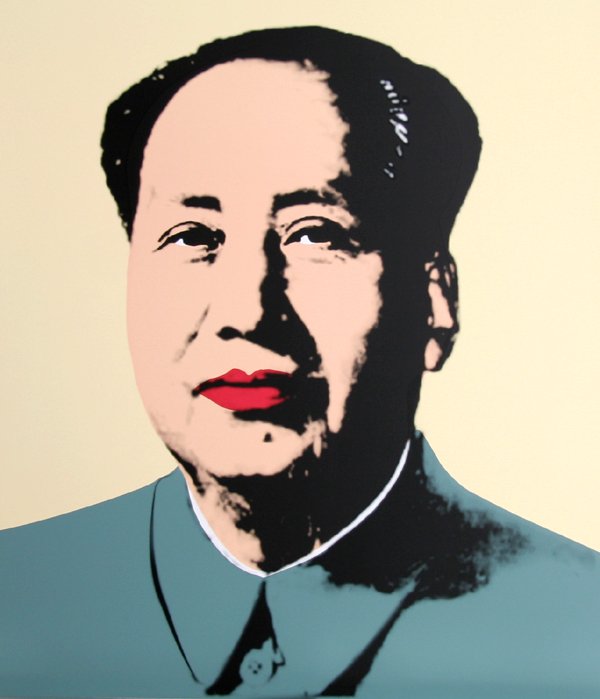 Mao — Yellow (after Andy Warhol)