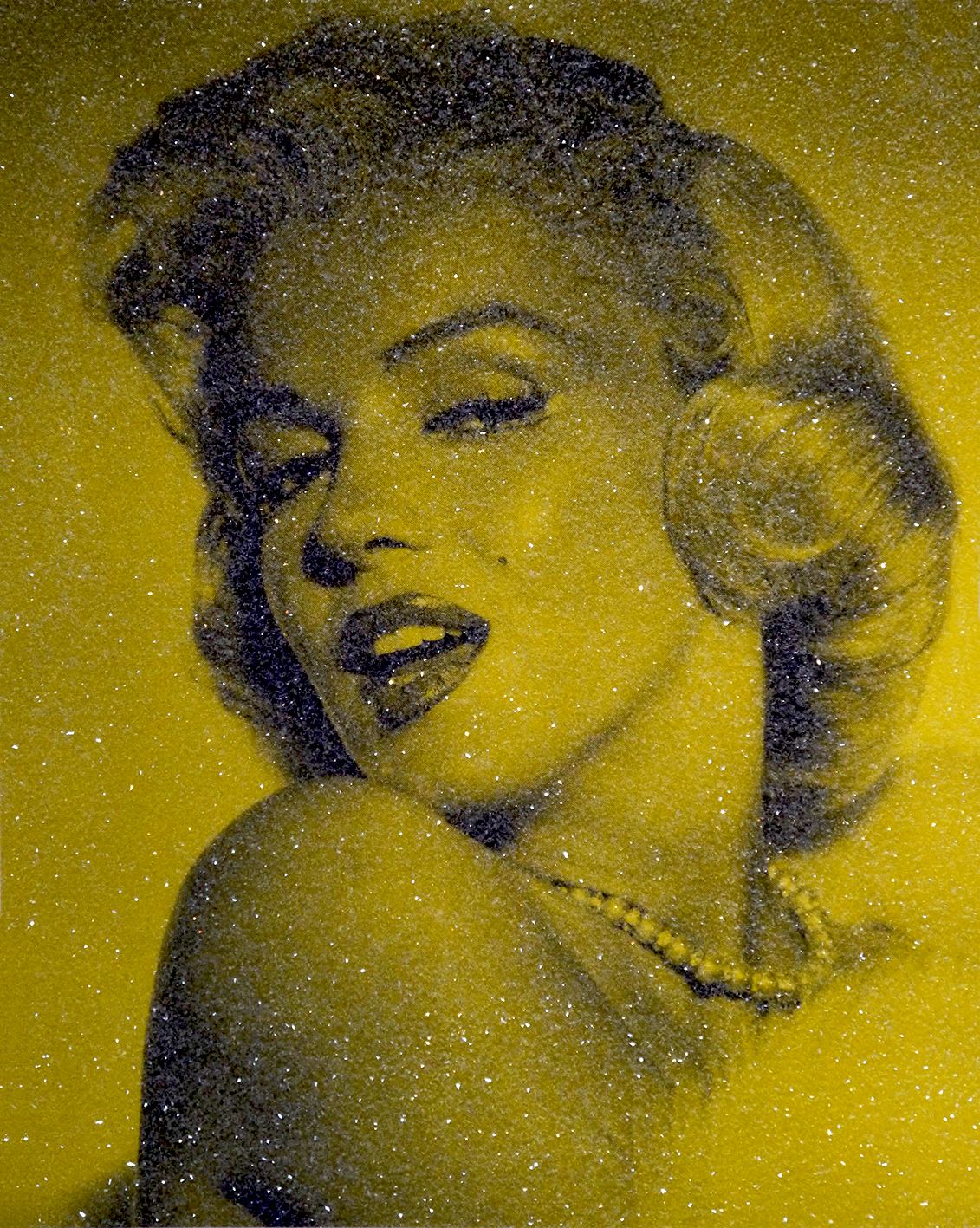 Marilyn Monroe — Yellow (Diamond Dust)