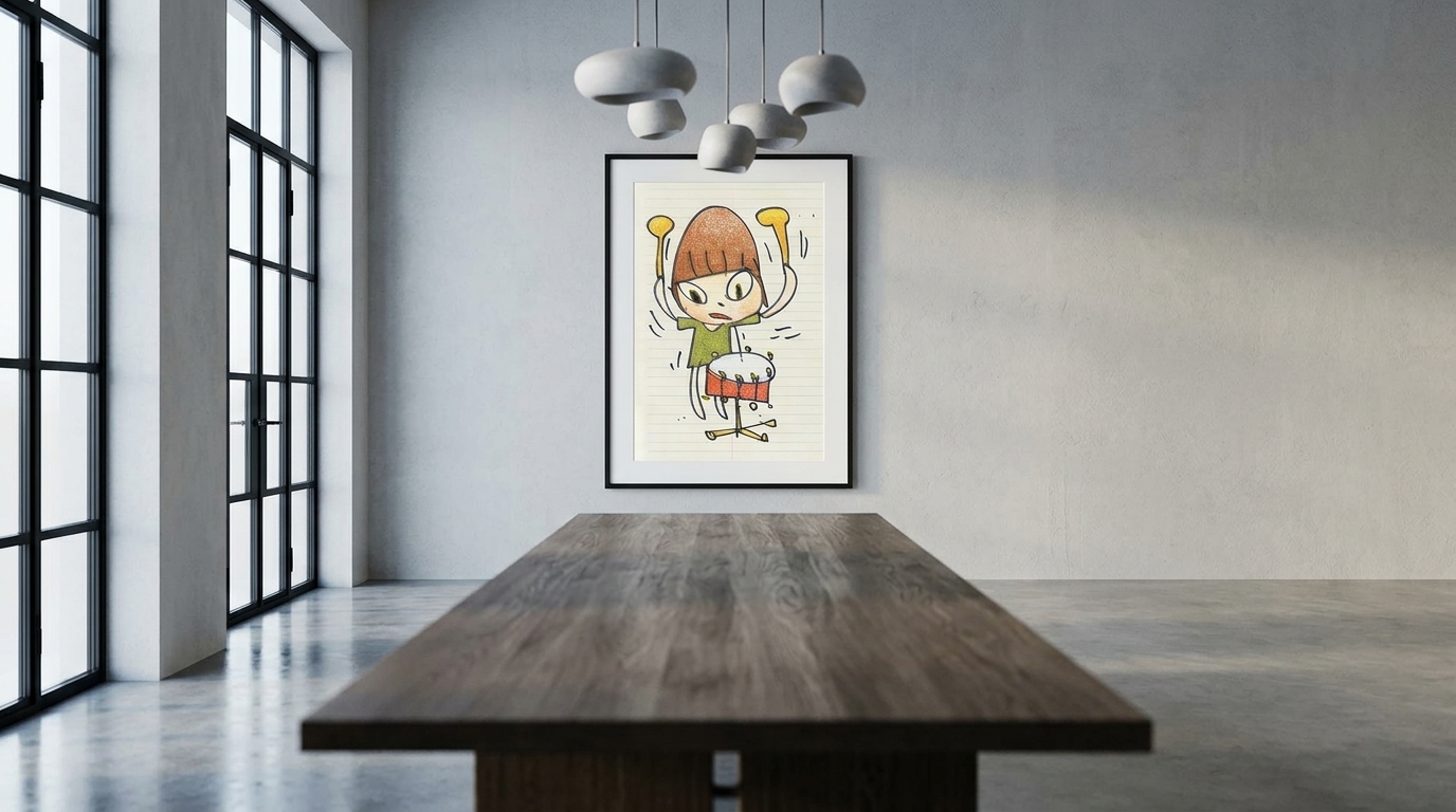Yoshitomo Nara hero scene 1