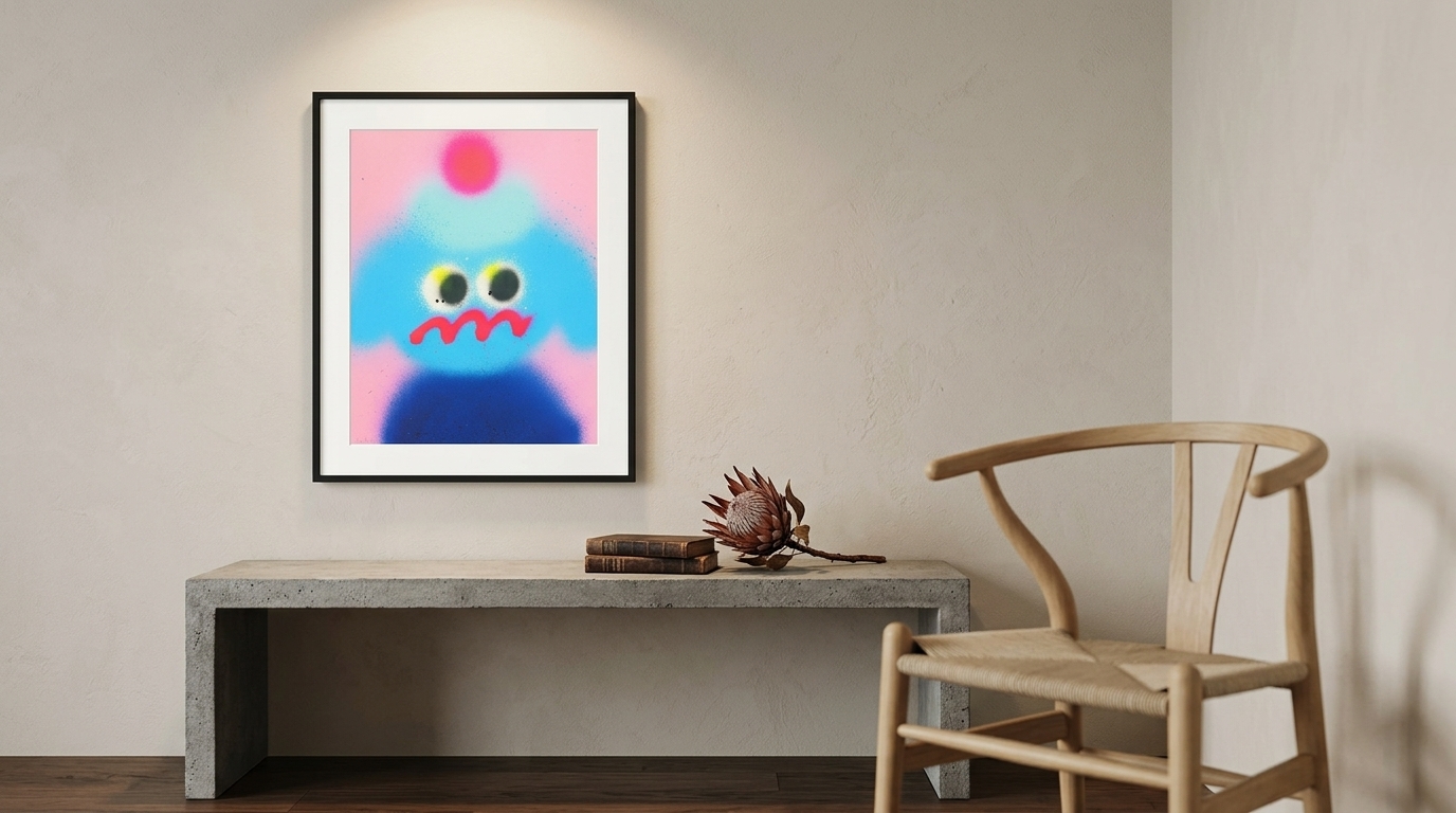 Jon Burgerman hero scene 2