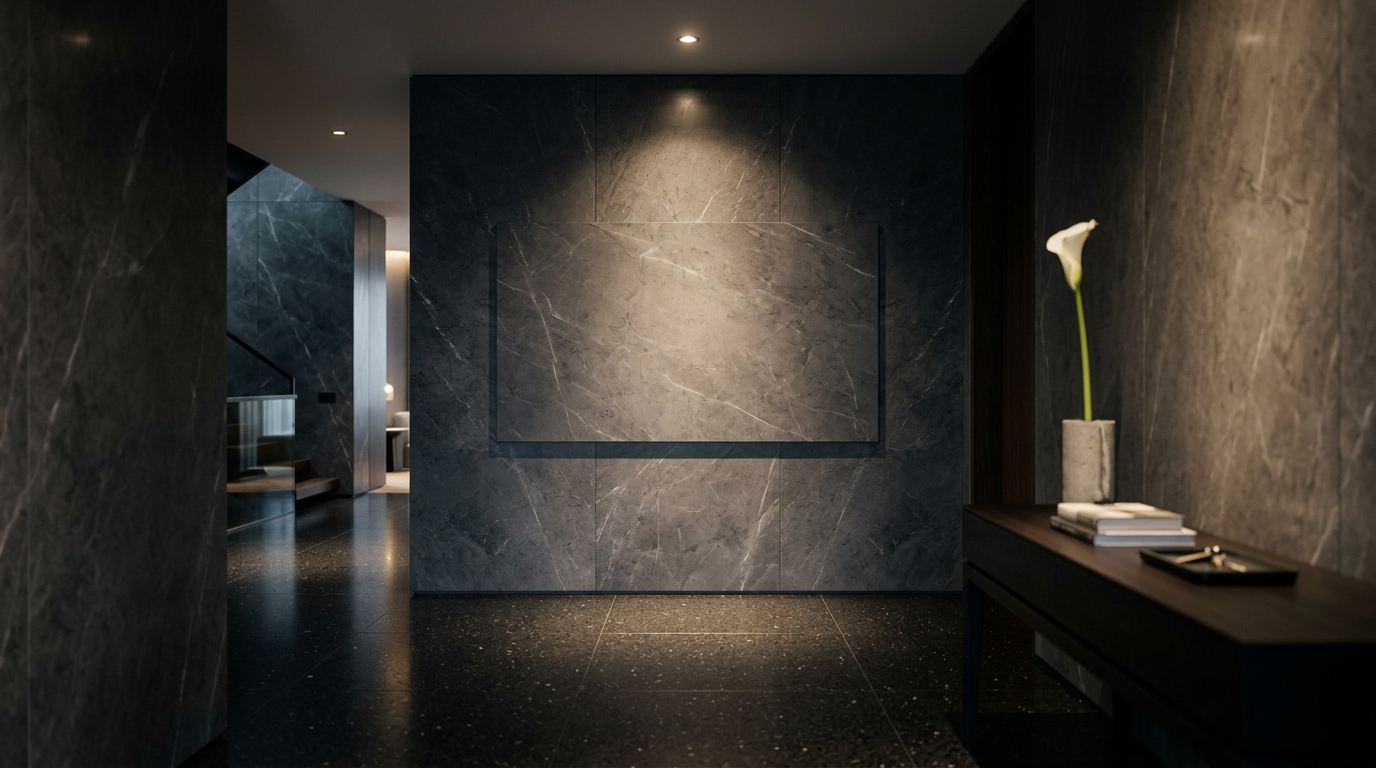 Mario Testino scene — Entrance hallway