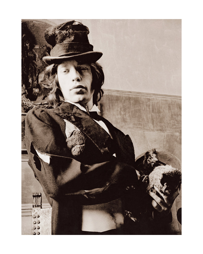 The Rolling Stones Beggar’s Banquet: Mick Jagger with Chick, 1968 — Michael Joseph